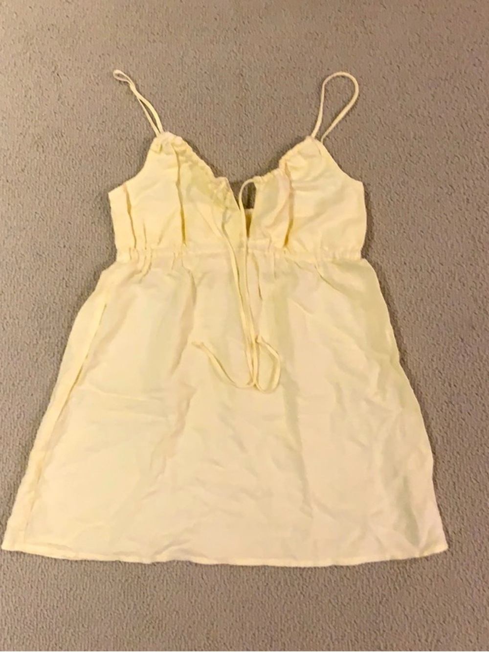 Splendid Linen/Cotton Butter Yellow Top